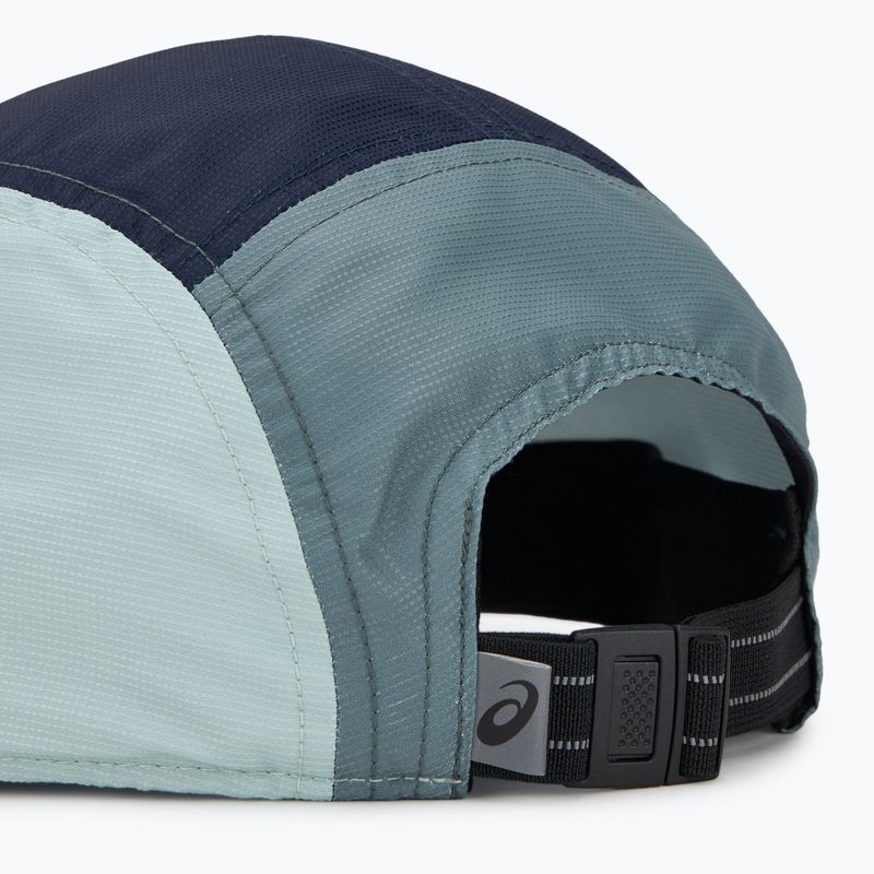 Kepuraitė su snapeliu ASICS 5 Panel midnight/lichen rock/monument blue 4