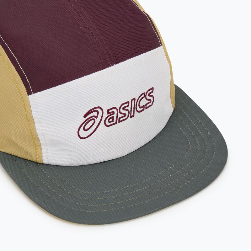 Kepuraitė su snapeliu ASICS 5 Panel mantle green/dark currant/lemongrass 3