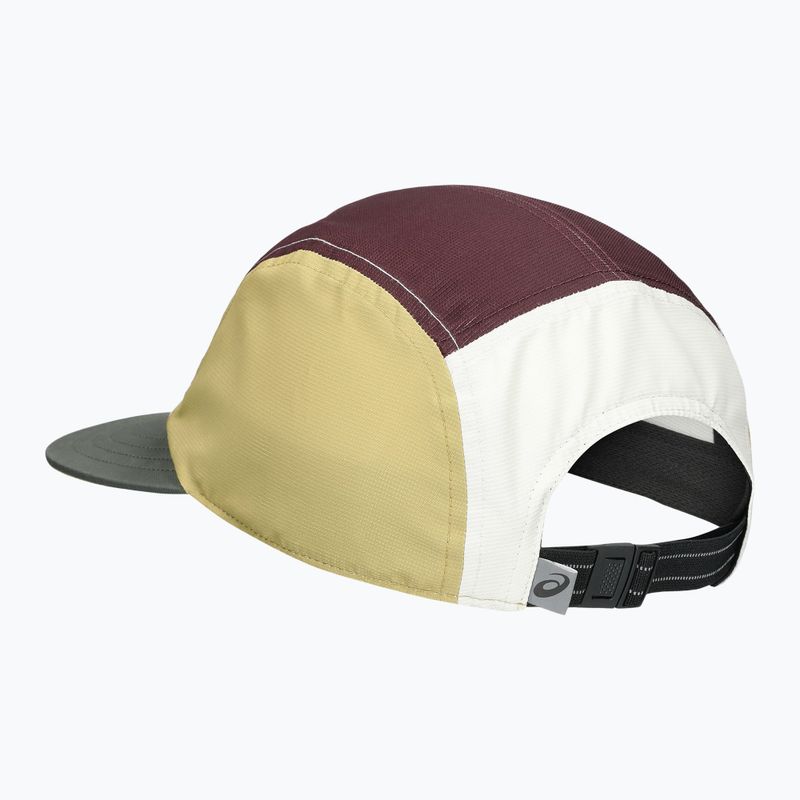 Kepuraitė su snapeliu ASICS 5 Panel mantle green/dark currant/lemongrass 2