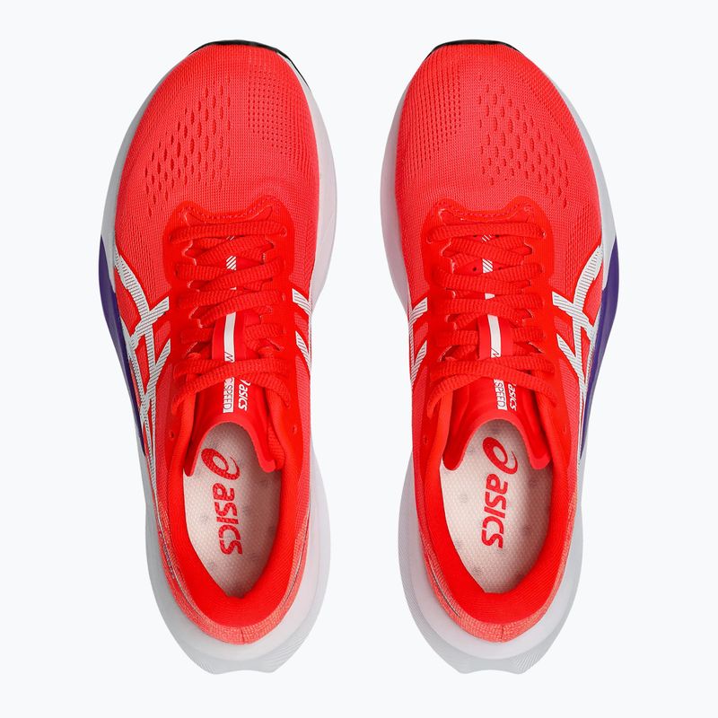 ASICS Magic Speed 4 flash red/white moteriški bėgimo bateliai 6