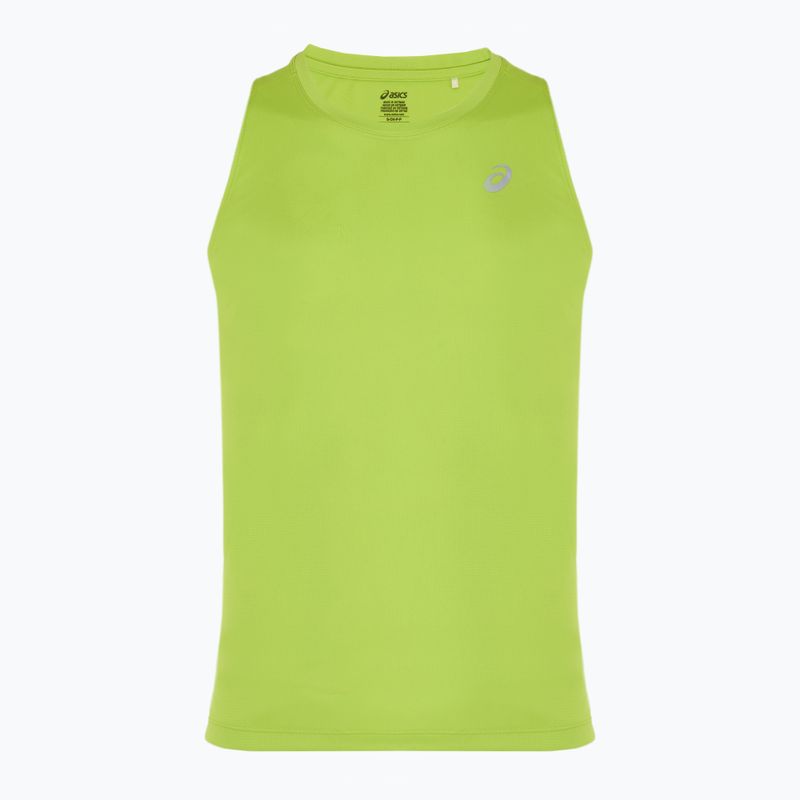 Vyriški bėgimo marškinėliai ASICS Core Singlet neon lime 5