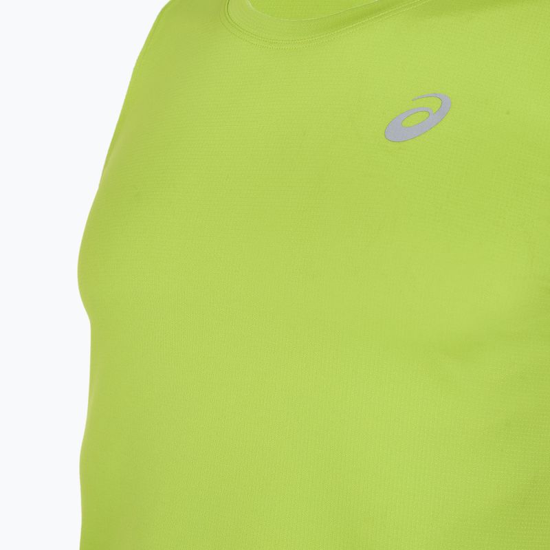 Vyriški bėgimo marškinėliai ASICS Core Singlet neon lime 7