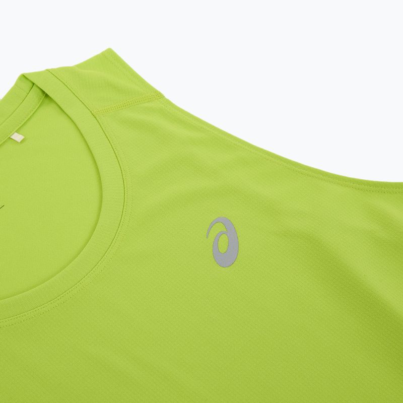 Vyriški bėgimo marškinėliai ASICS Core Singlet neon lime 9