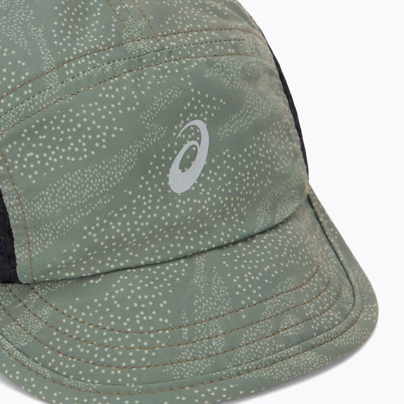 Kepuraitė su snapeliu ASICS Fujitrail mantle green/khaki 3