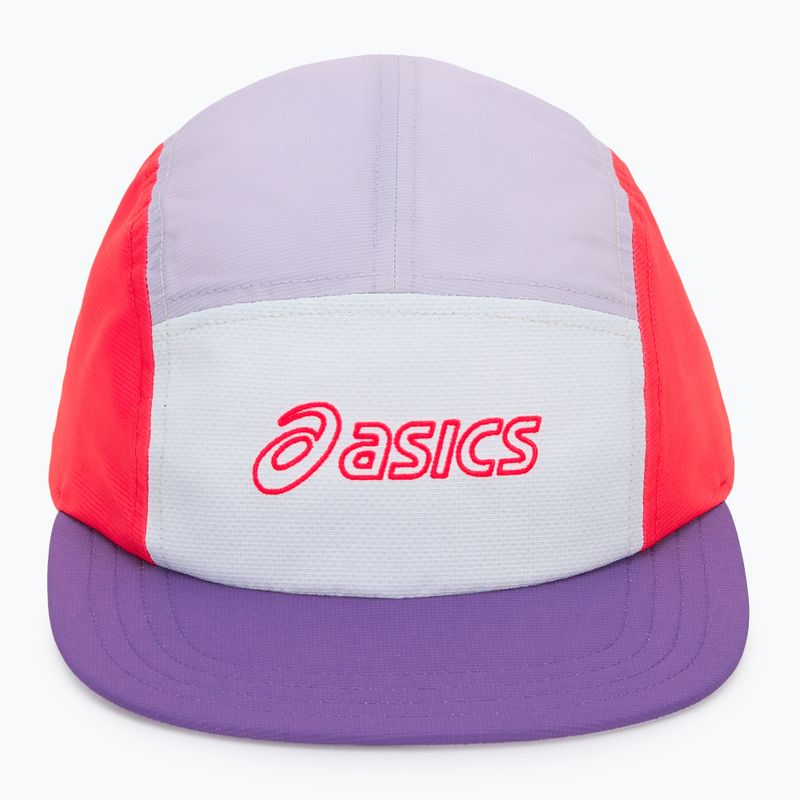 Kepuraitė su snapeliu ASICS 5 Panel flash red/edo purple/dusk violet 2