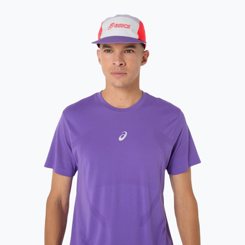 Kepuraitė su snapeliu ASICS 5 Panel flash red/edo purple/dusk violet 3