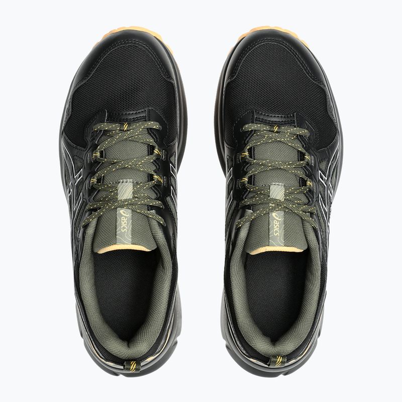 Vyriški bėgimo bateliai ASICS Trail Scout 3 black/white 6