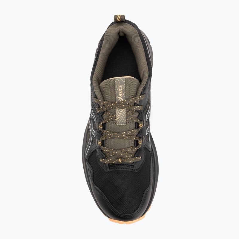 Vyriški bėgimo bateliai ASICS Trail Scout 3 black/white 5