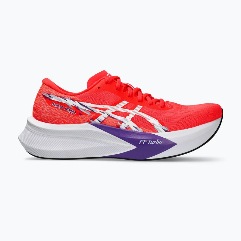 Vyriški bėgimo bateliai ASICS Magic Speed 4 flash red/white