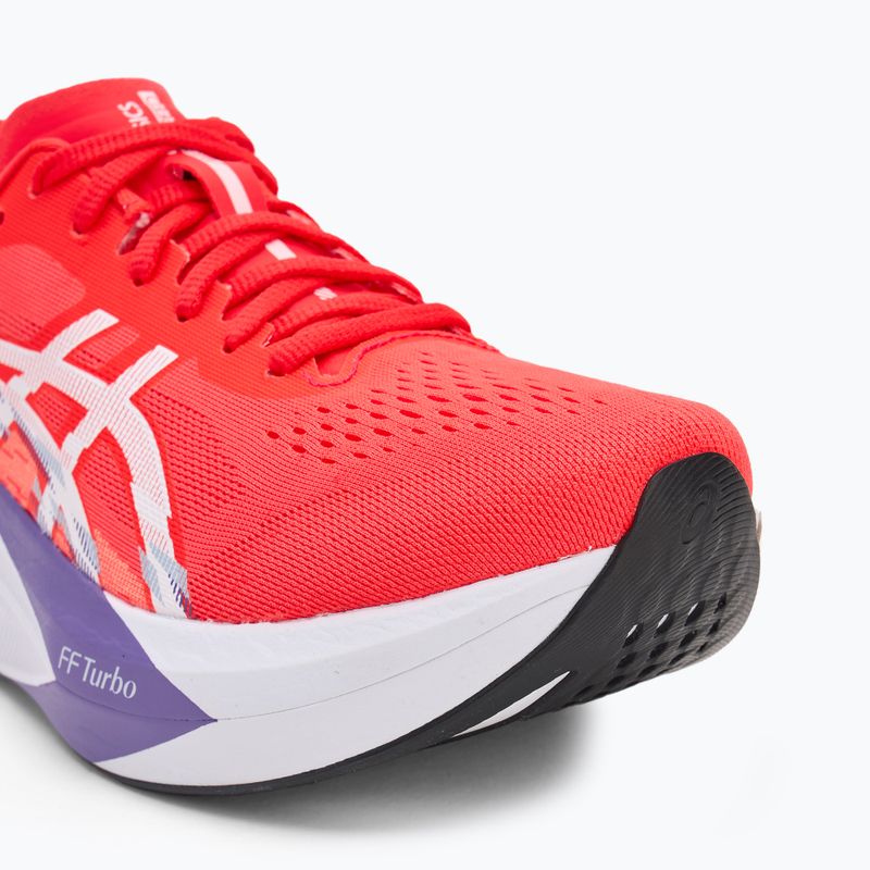 Vyriški bėgimo bateliai ASICS Magic Speed 4 flash red/white 7