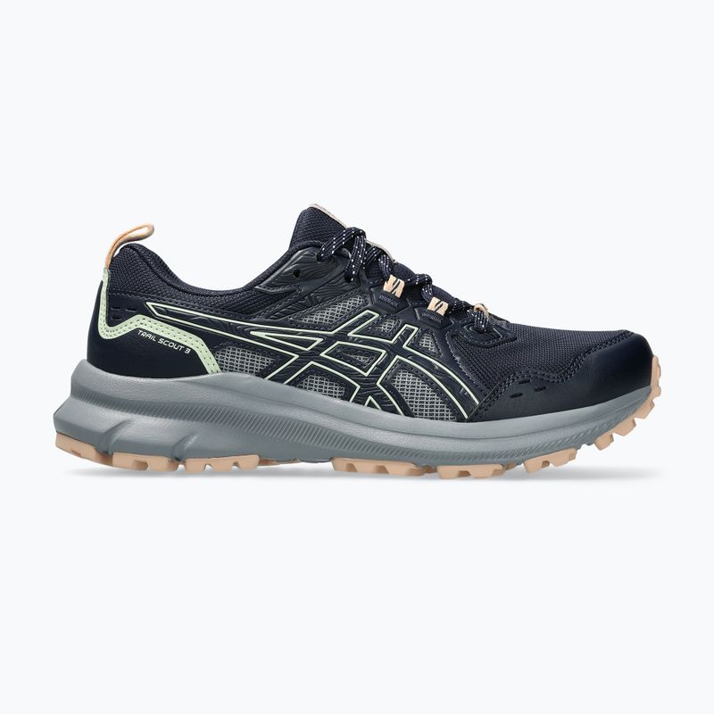Moteriški bėgimo batai ASICS Trail Scout 3 midnight/whisper green
