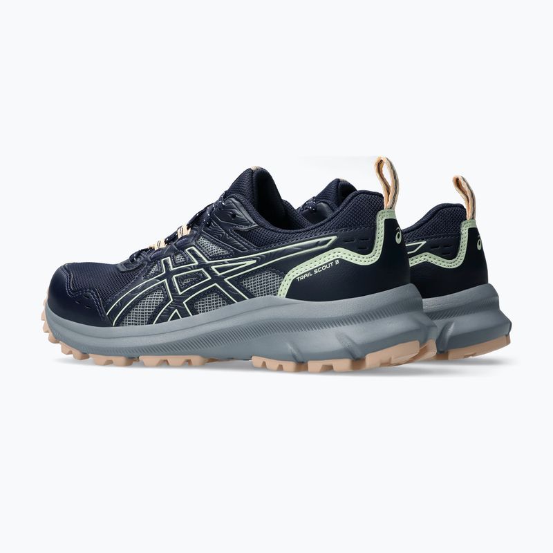 Moteriški bėgimo batai ASICS Trail Scout 3 midnight/whisper green 4