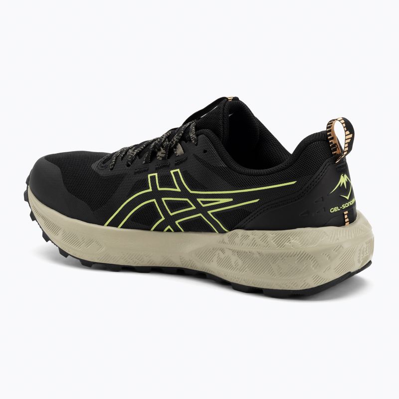 Vyriški bėgimo batai ASICS Gel-Sonoma 8 black/lime green 3