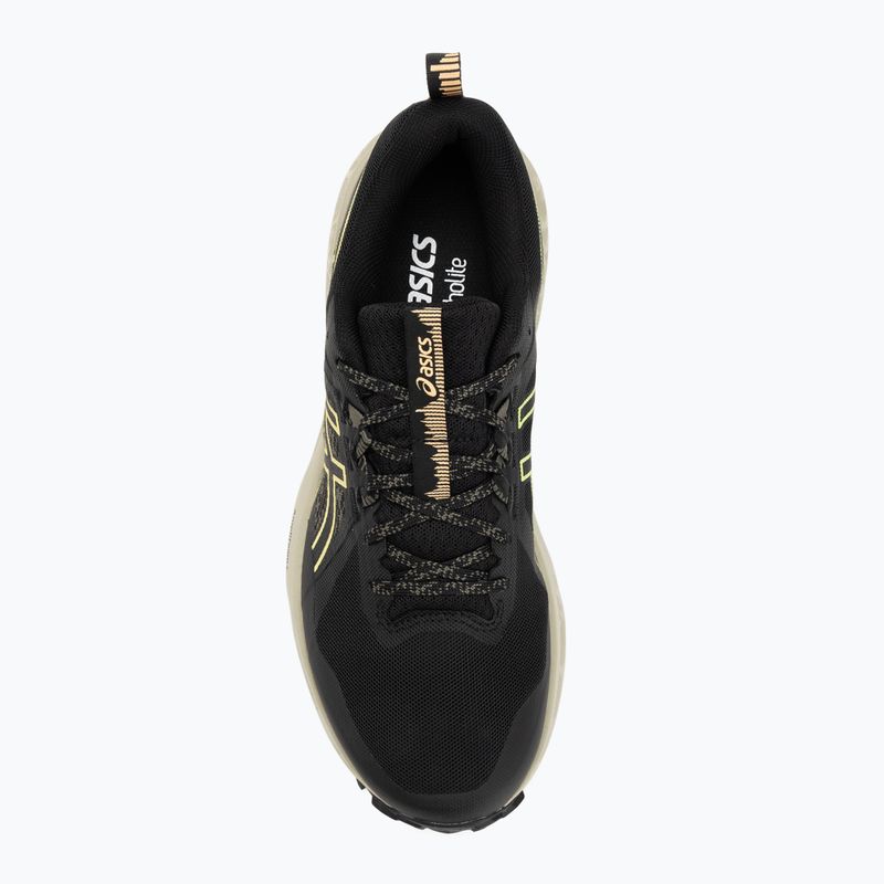 Vyriški bėgimo batai ASICS Gel-Sonoma 8 black/lime green 5
