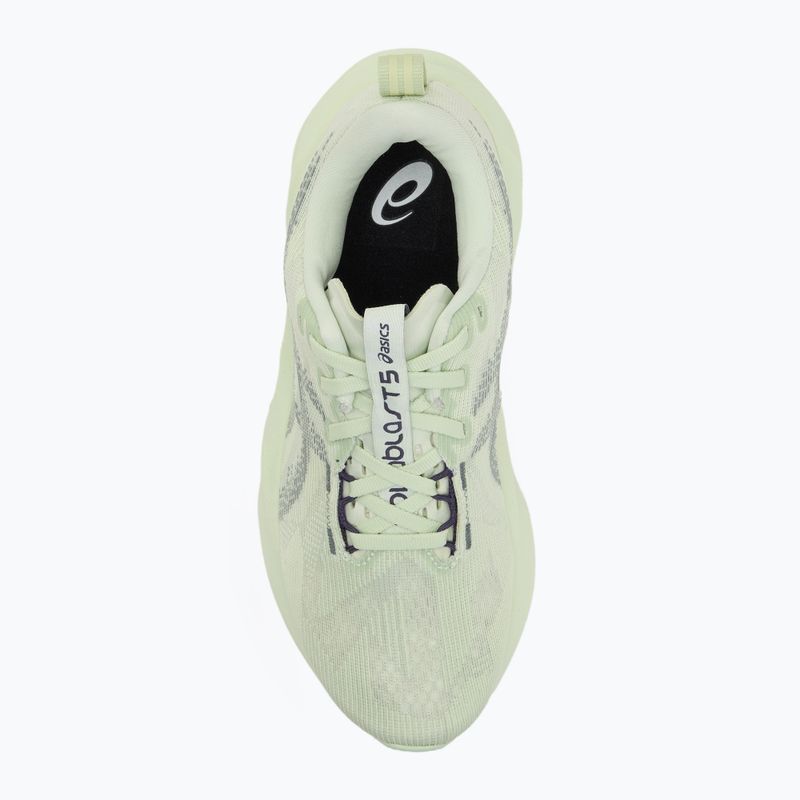 Moteriški bėgimo batai ASICS Novablast 5 whisper green/monument blue 5