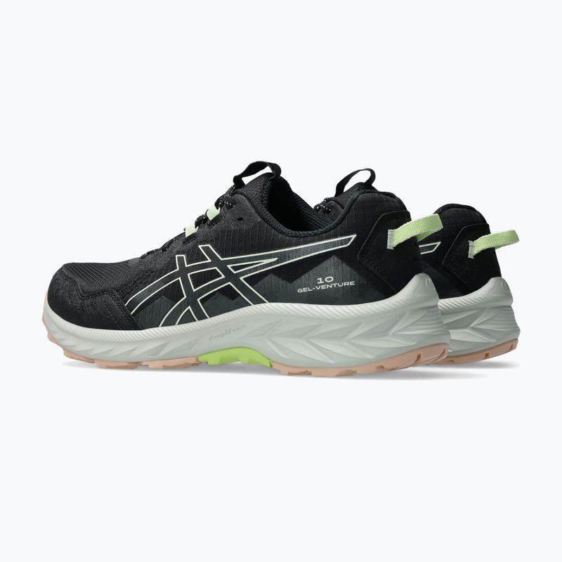ASICS Gel-Venture 10 vyriški bėgimo bateliai black/whisper green 4