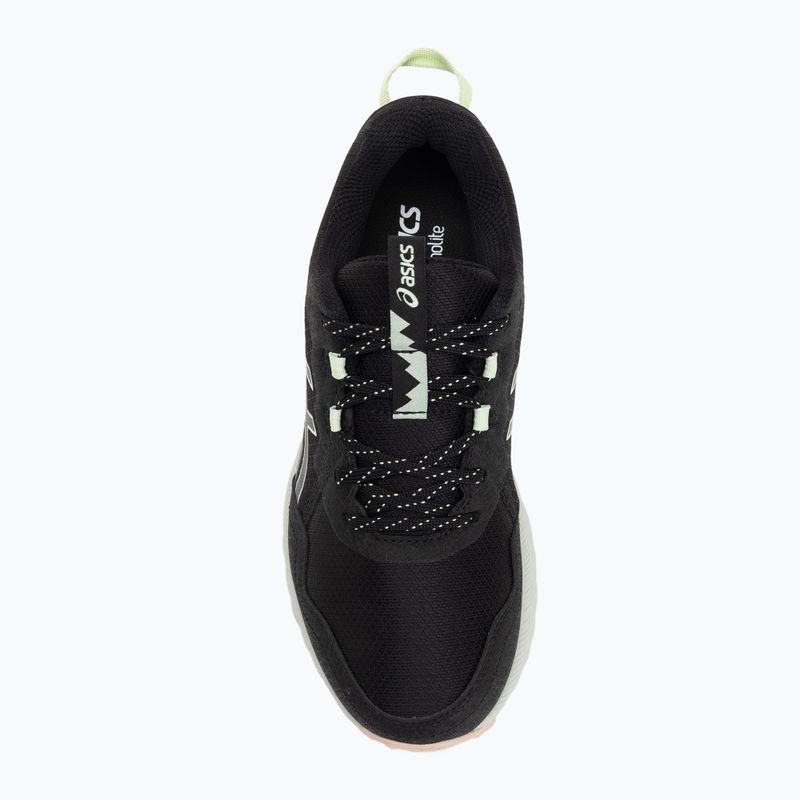 Vyriški bėgimo batai ASICS Gel-Venture 10 black/whisper green 5