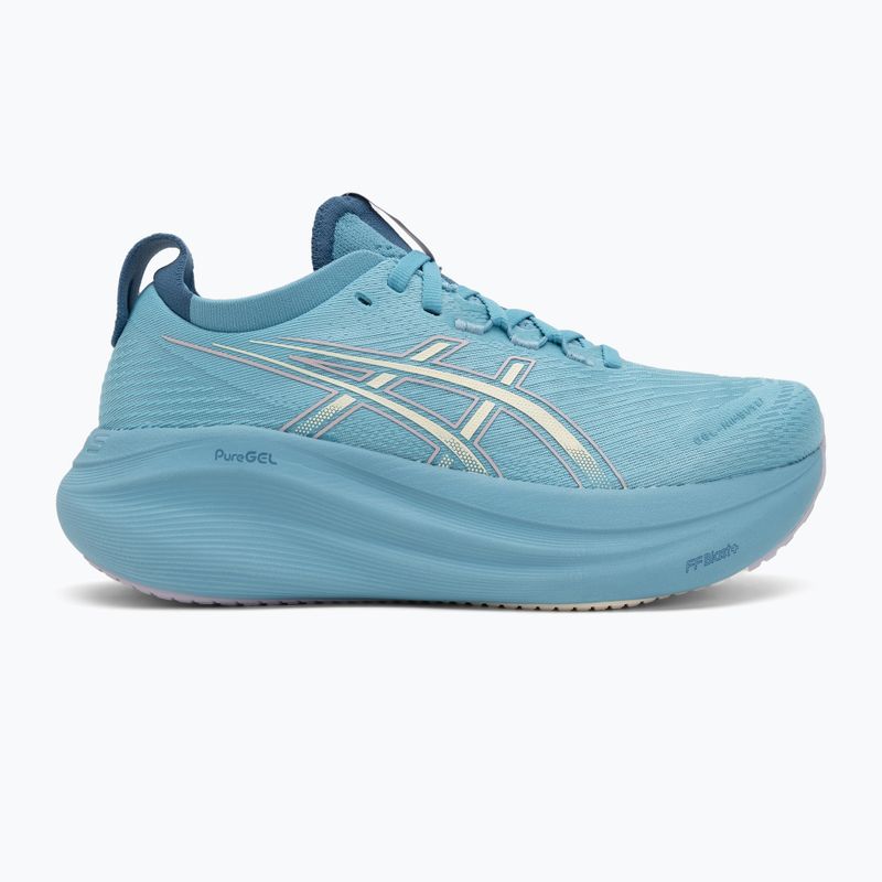 Moteriški bėgimo batai Asics Gel-Nimbus 27 stillwater/cream 2
