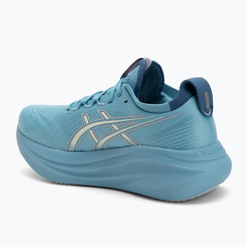 Moteriški bėgimo batai Asics Gel-Nimbus 27 stillwater/cream 3