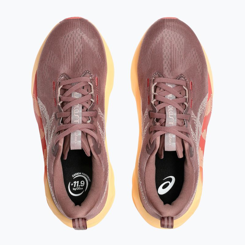 Moteriški bėgimo batai ASICS Novablast 5 rubble red/fawn 6