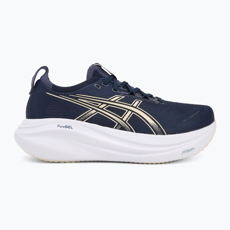 Vyriški bėgimo bateliai ASICS Gel-Nimbus 27 midnight/vanilla 2