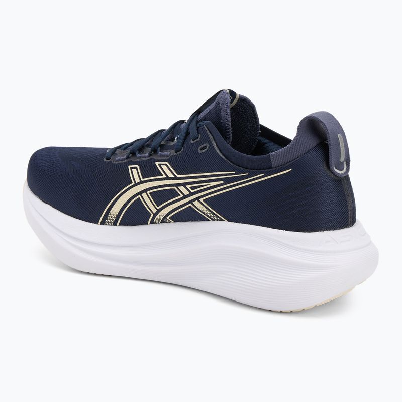 Vyriški bėgimo bateliai ASICS Gel-Nimbus 27 midnight/vanilla 3