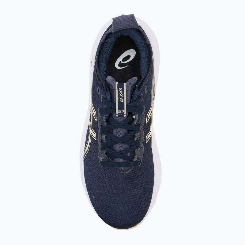 Vyriški bėgimo bateliai ASICS Gel-Nimbus 27 midnight/vanilla 5