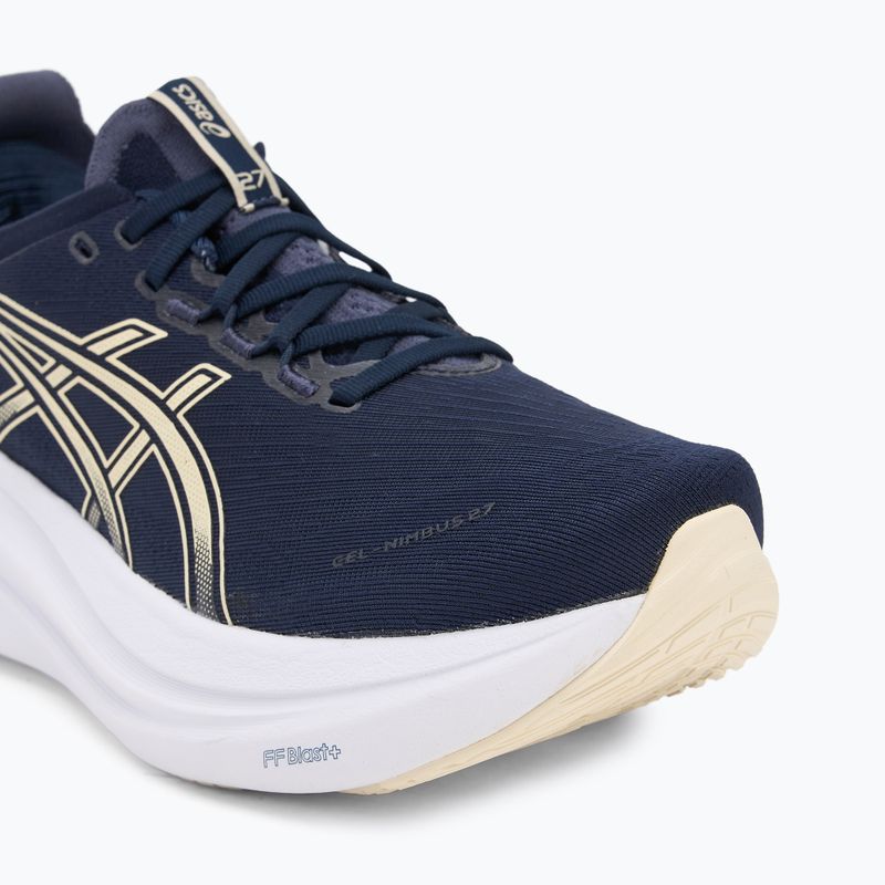 Vyriški bėgimo bateliai ASICS Gel-Nimbus 27 midnight/vanilla 7