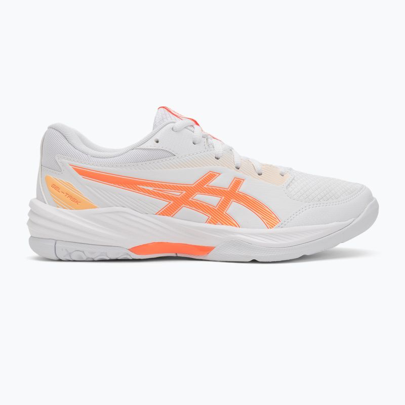 Moteriški batai ASICS Gel-Task 4 white/vivid coral 2