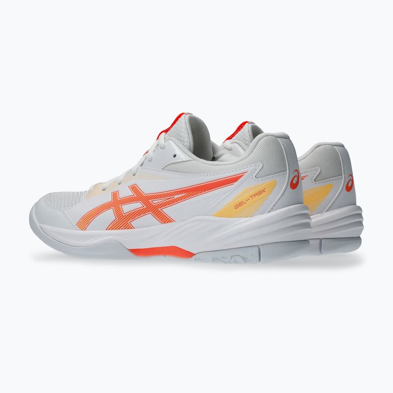 Moteriški batai ASICS Gel-Task 4 white/vivid coral 4
