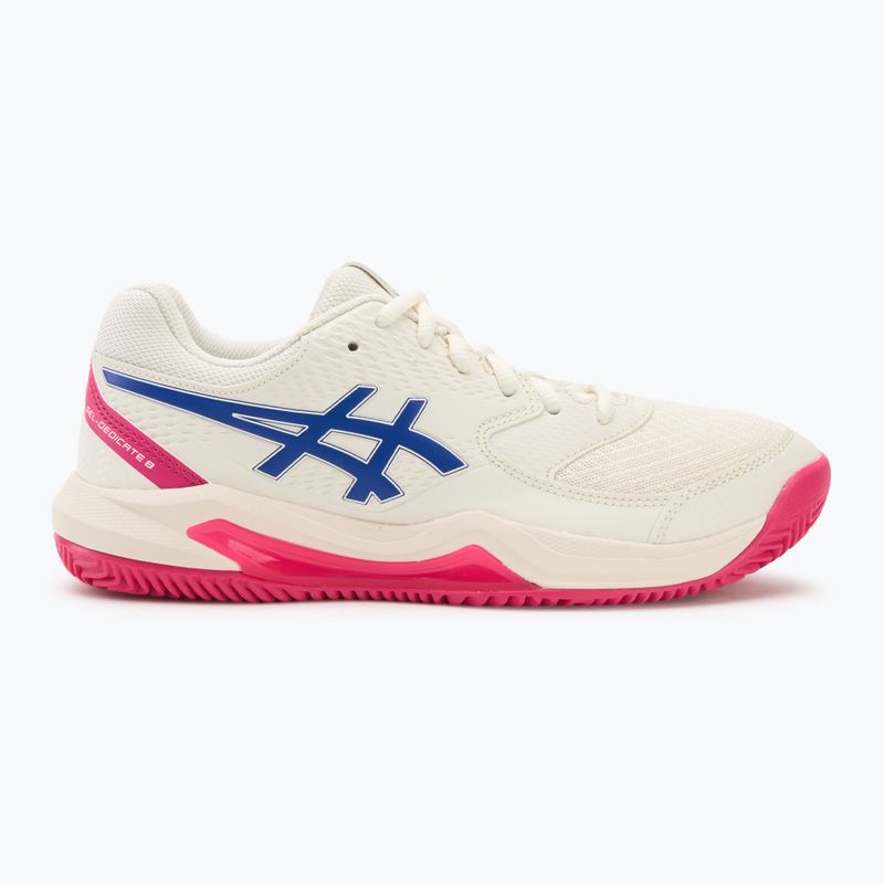 Moteriški teniso batai Asics Gel-Dedicate 8 Clay W cream/dark cobalt 2