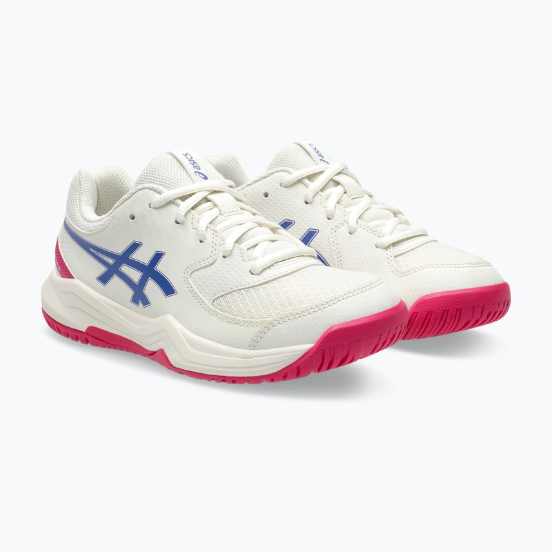 Vaikiški teniso bateliai Asics Gel-Dedicate 8 GS Jr cream/dark cobalt 3