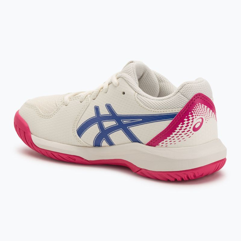 Vaikiški teniso bateliai Asics Gel-Dedicate 8 GS Jr cream/dark cobalt 3