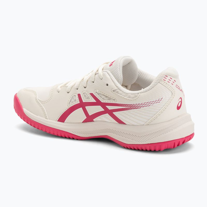 Moteriški teniso batai Asics Court Slide 4 W cream/bright rose 3