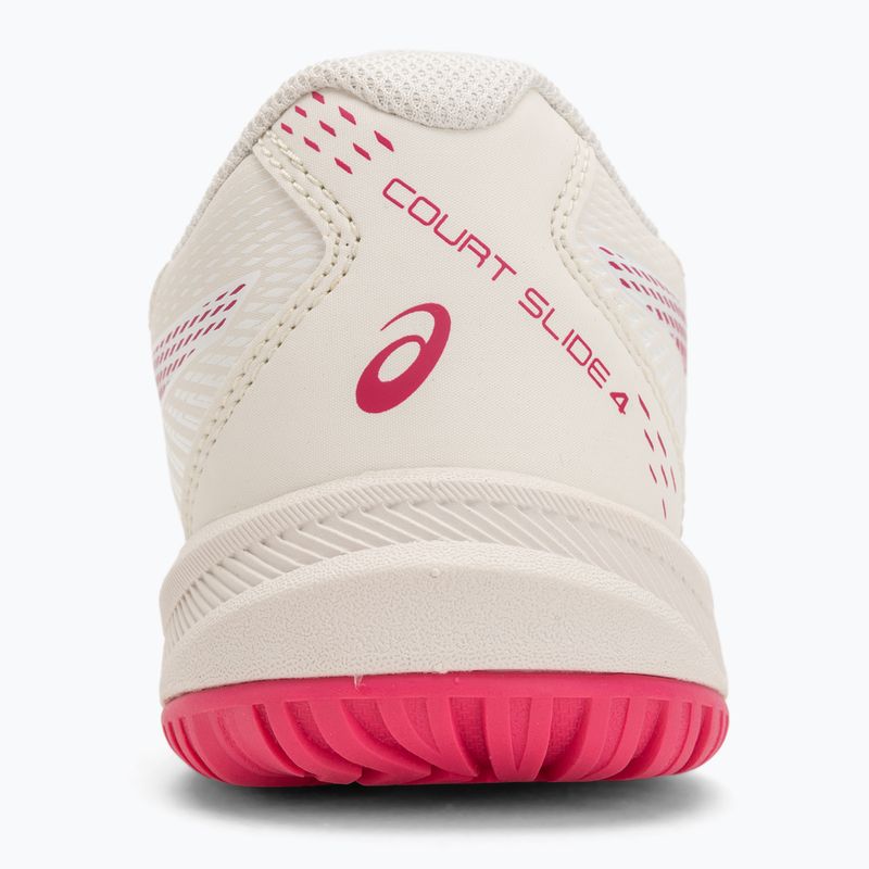 Moteriški teniso batai Asics Court Slide 4 W cream/bright rose 6