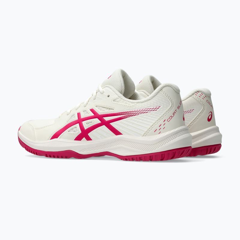 Moteriški teniso batai Asics Court Slide 4 W cream/bright rose 4