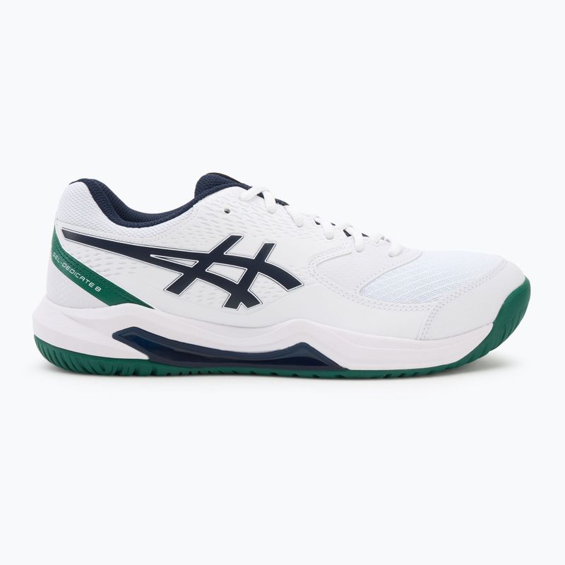 Vyriški teniso batai Asics Gel-Dedicate 8 white/midnight 2