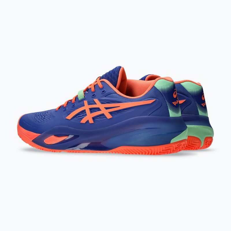 Vyriški padelio batai ASICS Gel-Resolution X dark cobalt/vivid coral 11