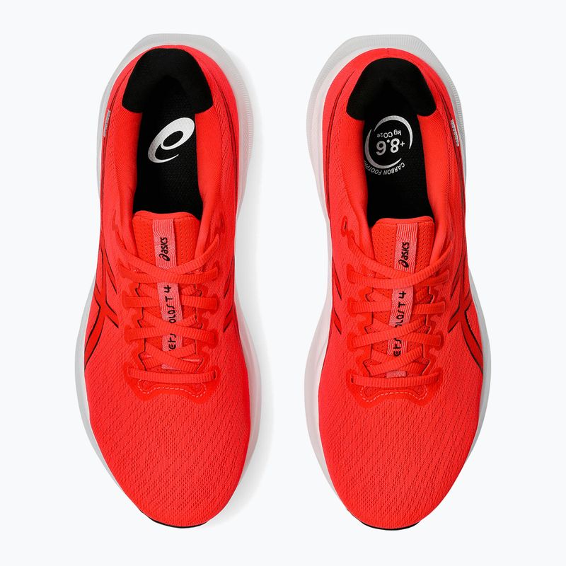 ASICS Versablast 4 flash red/black vyriški bėgimo bateliai 7