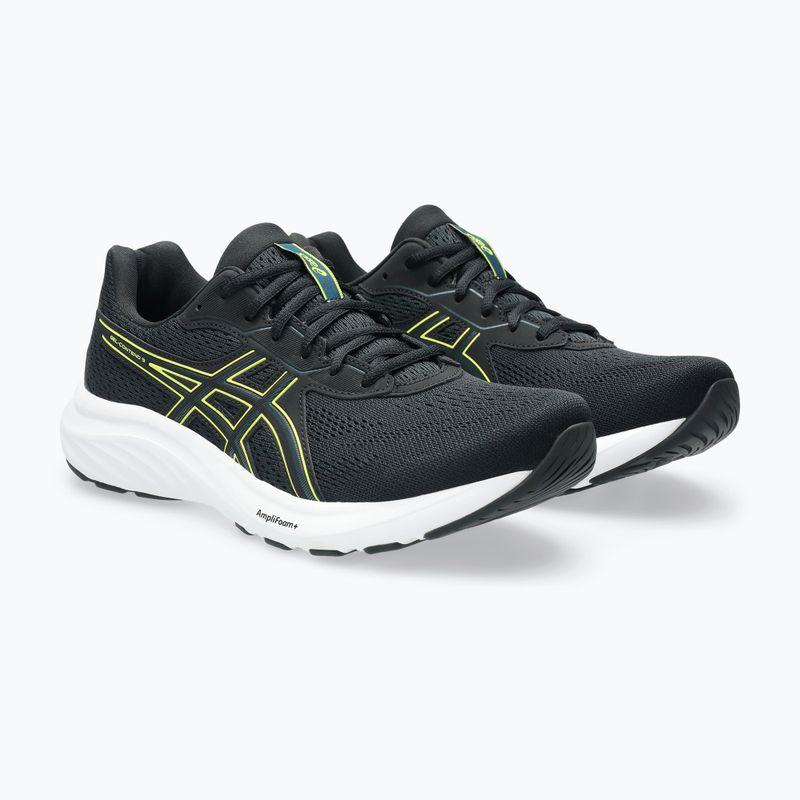 Vyriški bėgimo bateliai ASICS Gel-Contend 9 black/citron 3