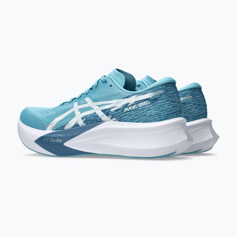 Vyriški bėgimo bateliai ASICS Magic Speed 4 stillwater/white 4