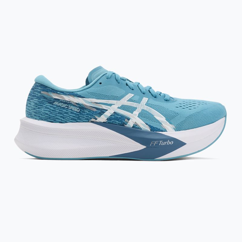 Vyriški bėgimo bateliai ASICS Magic Speed 4 stillwater/white 2