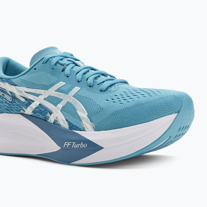 Vyriški bėgimo bateliai ASICS Magic Speed 4 stillwater/white 7