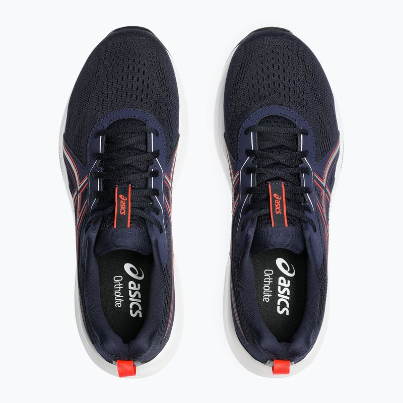 Vyriški bėgimo bateliai ASICS Gel-Contend 9 midnight/flash red 6