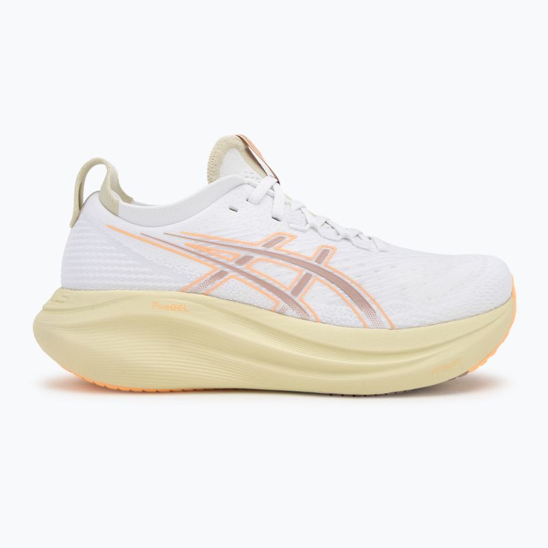 Vyriški bėgimo bateliai ASICS Gel-Nimbus 27 white/fawn 2