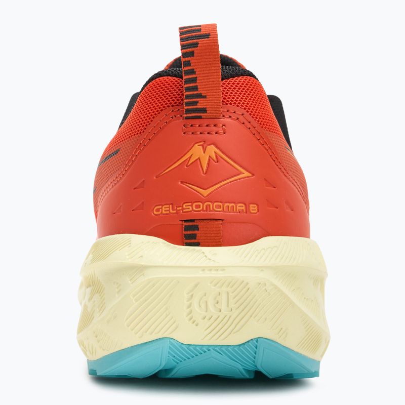 Vyriški bėgimo batai ASICS Gel-Sonoma 8 red clay/black 6