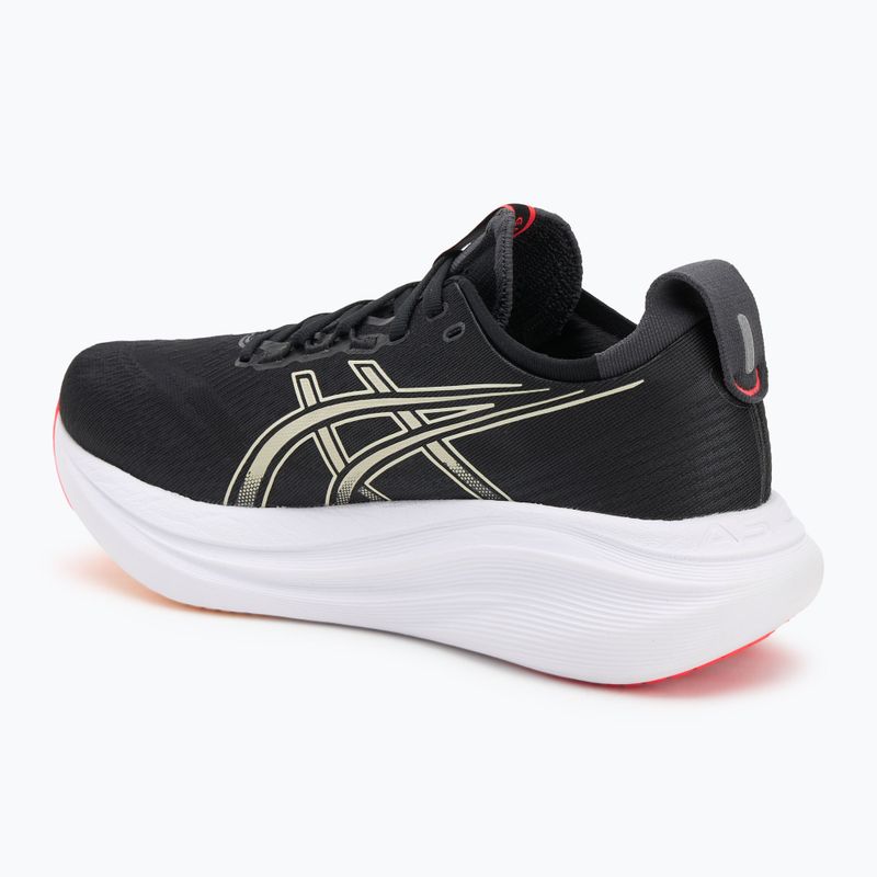Vyriški bėgimo bateliai ASICS Gel-Nimbus 27 black/khaki 3