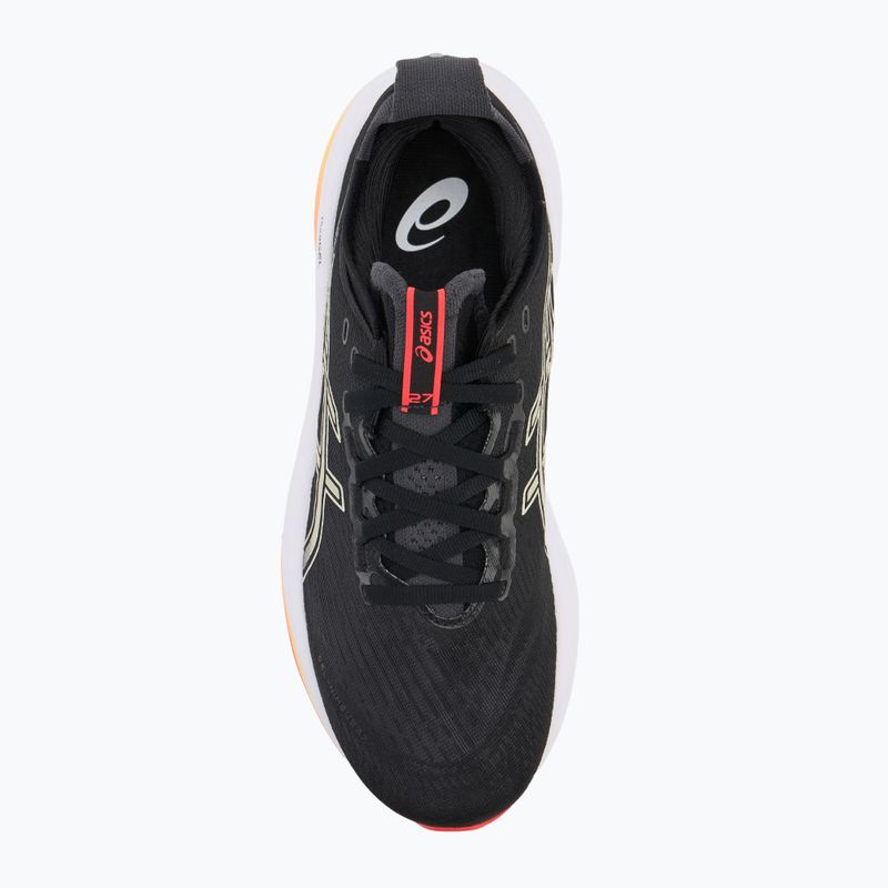 Vyriški bėgimo bateliai ASICS Gel-Nimbus 27 black/khaki 5