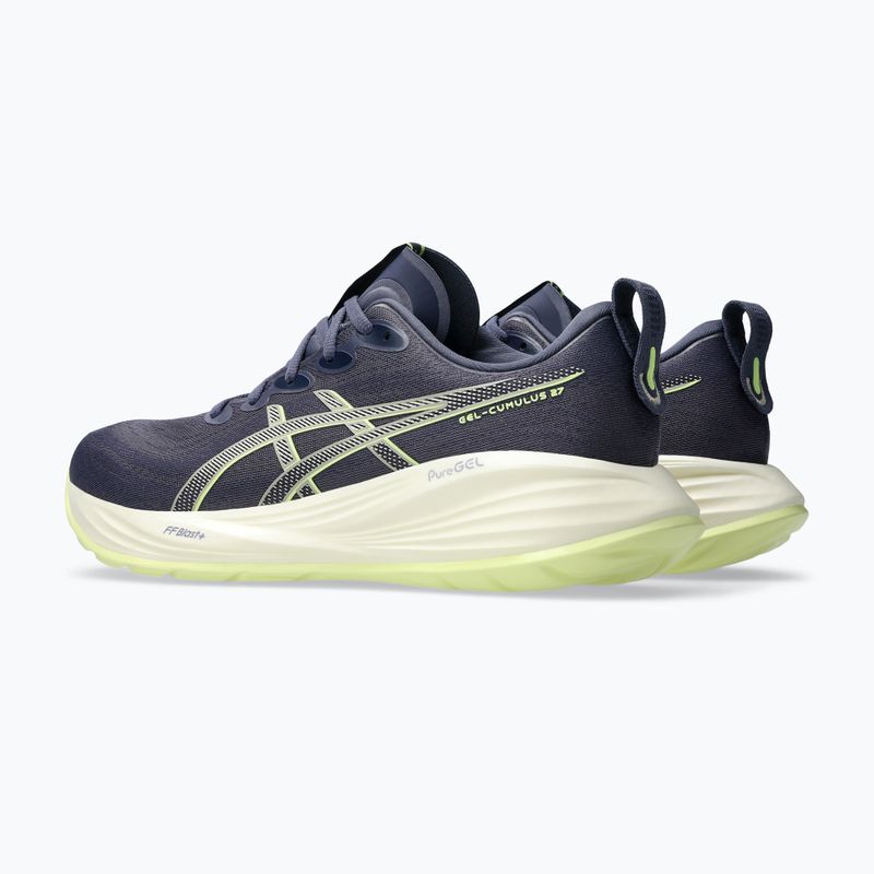 ASICS Gel-Cumulus 27 vyriški bėgimo bateliai indigo fog/lucid yellow 4