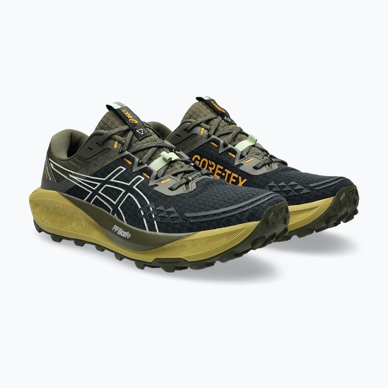Vyriški bėgimo batai ASICS Gel-Trabuco 13 GTX black/whisper green 10